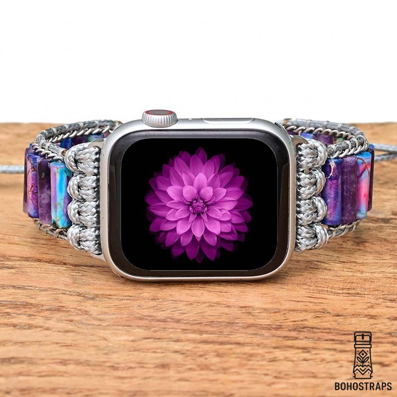 Serene Imperial Jasper Apple Watch Strap