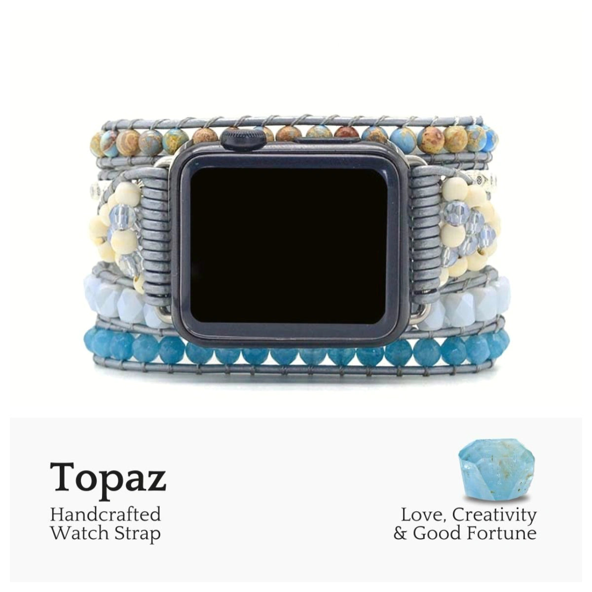 Healing Topaz Apple Watch Strap