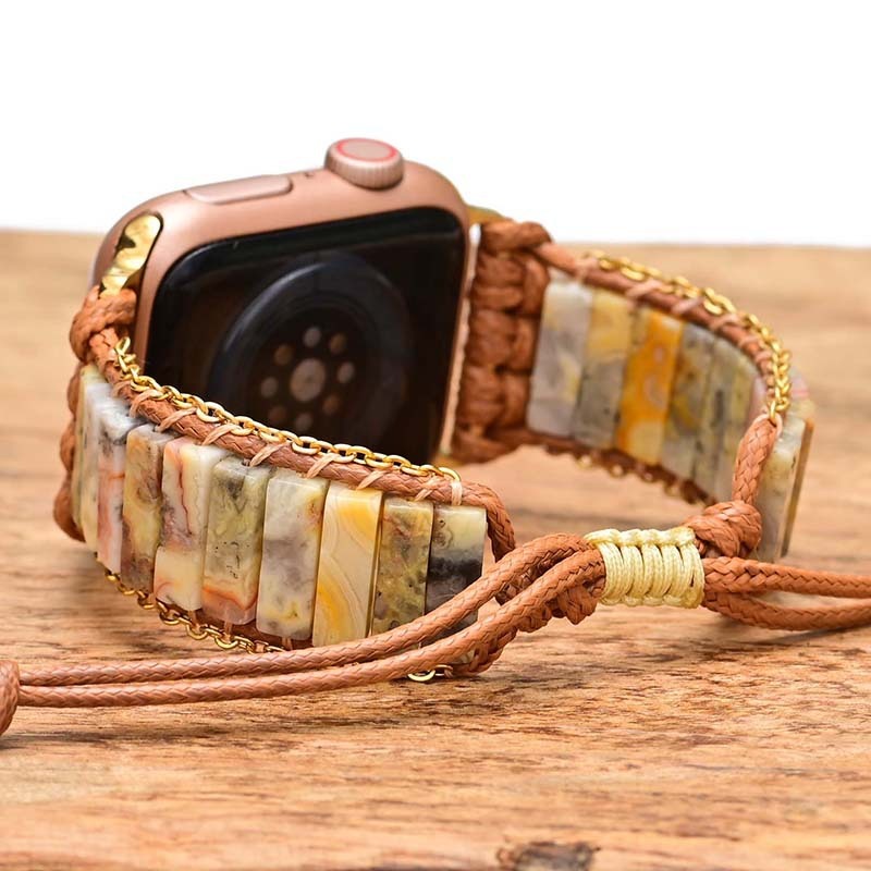 Delicate Picasso Jasper Apple Watch Strap