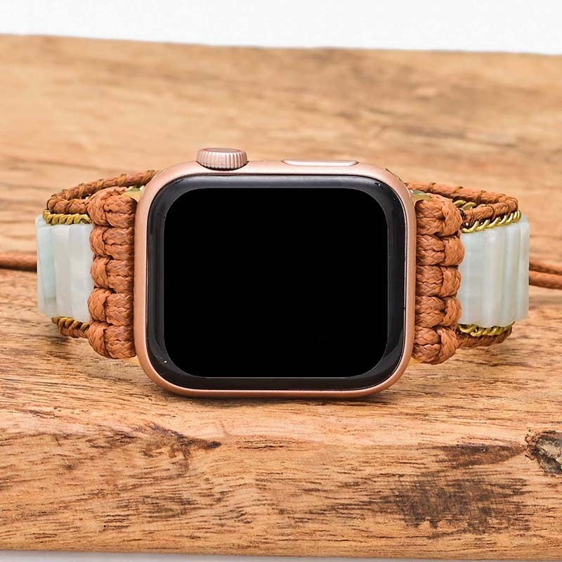 Amazonite Protection Apple Watch Strap