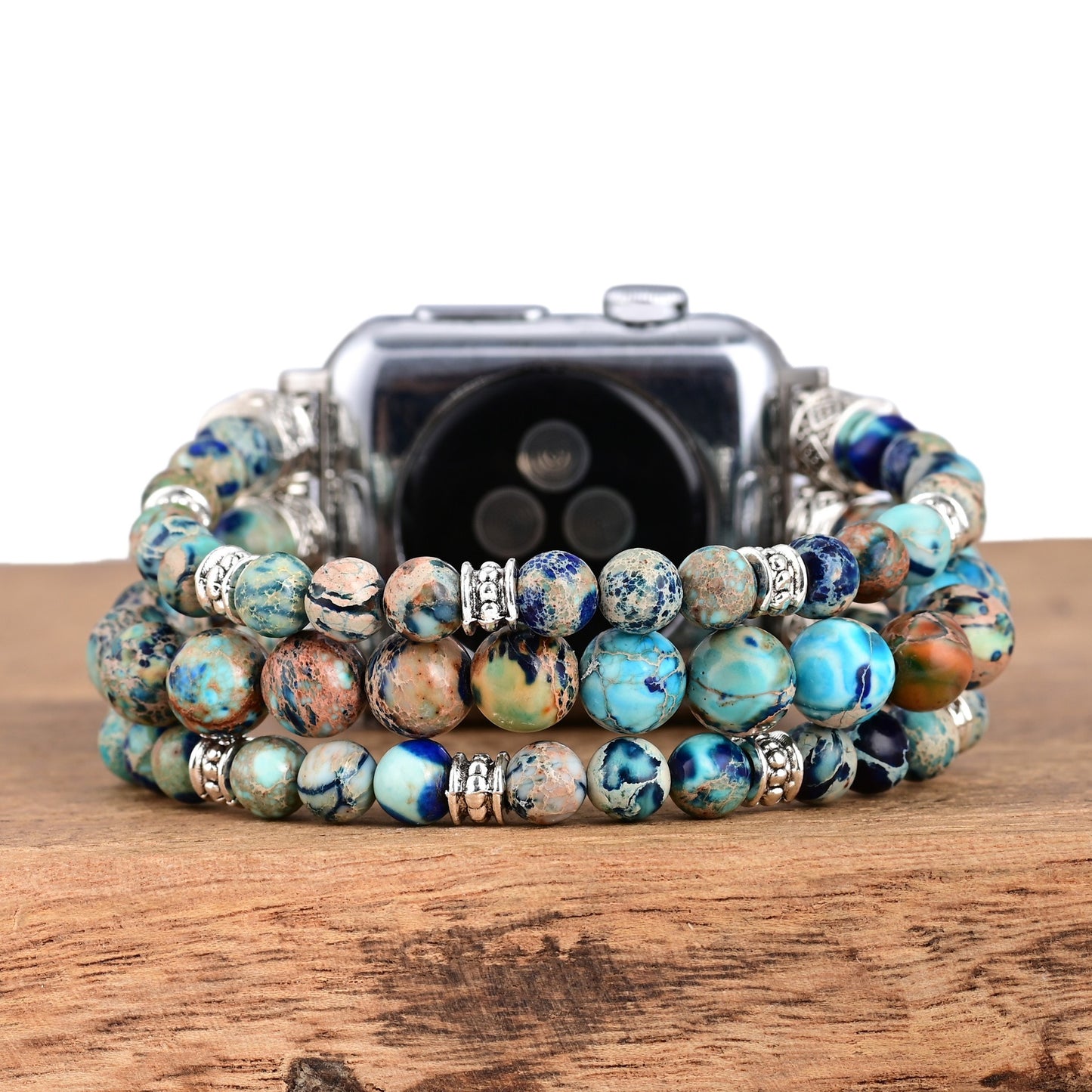 Imperial Jasper Stretch Apple Watch Strap