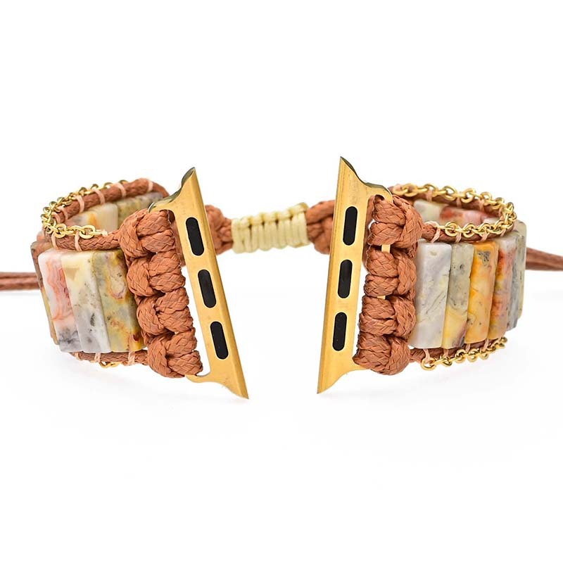 Delicate Picasso Jasper Apple Watch Strap