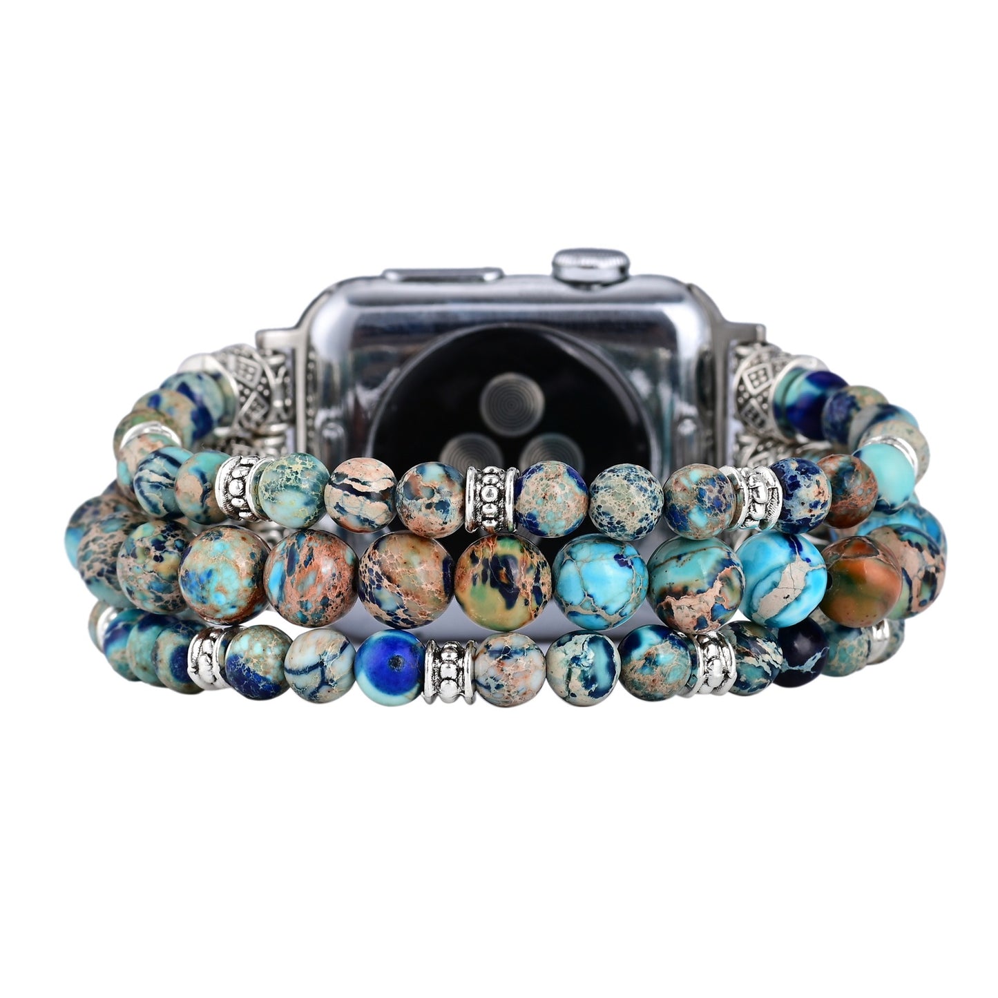 Imperial Jasper Stretch Apple Watch Strap