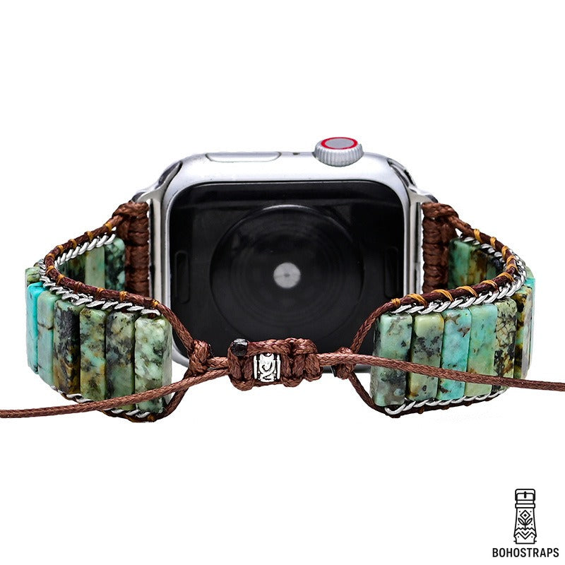 Pathfinder Apple Watch Strap – African Turquoise (Jasper)