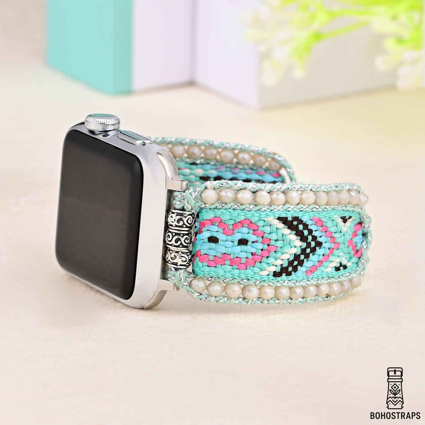 Rosy Skyline Apple Watch Strap