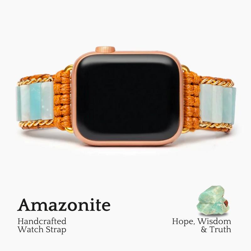 Amazonite Protection Apple Watch Strap