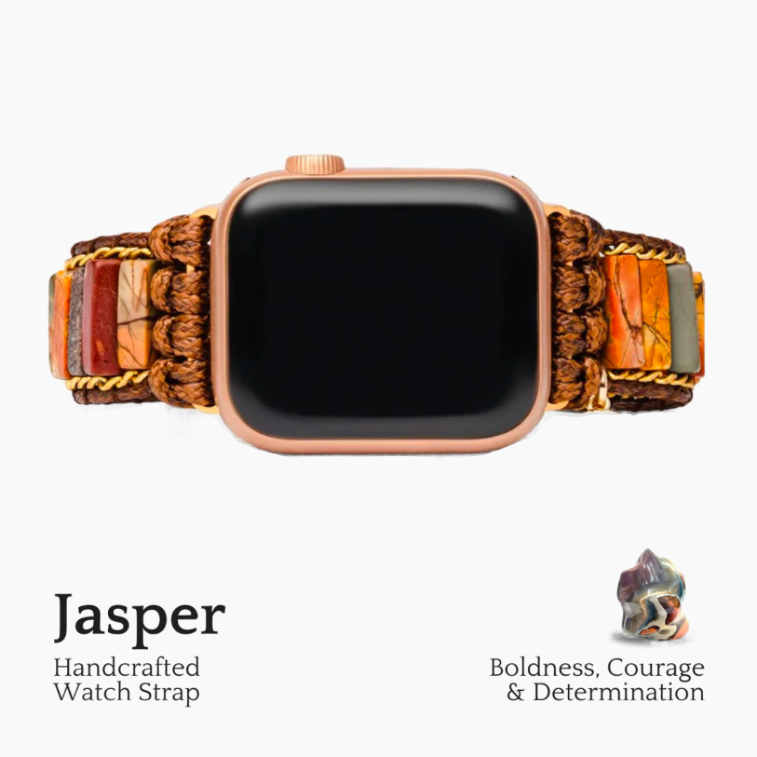 Delicate Picasso Jasper Apple Watch Strap