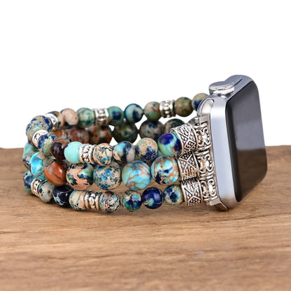 Imperial Jasper Stretch Apple Watch Strap