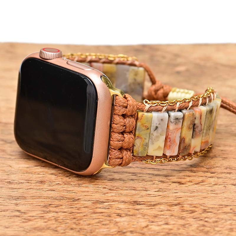 Delicate Picasso Jasper Apple Watch Strap
