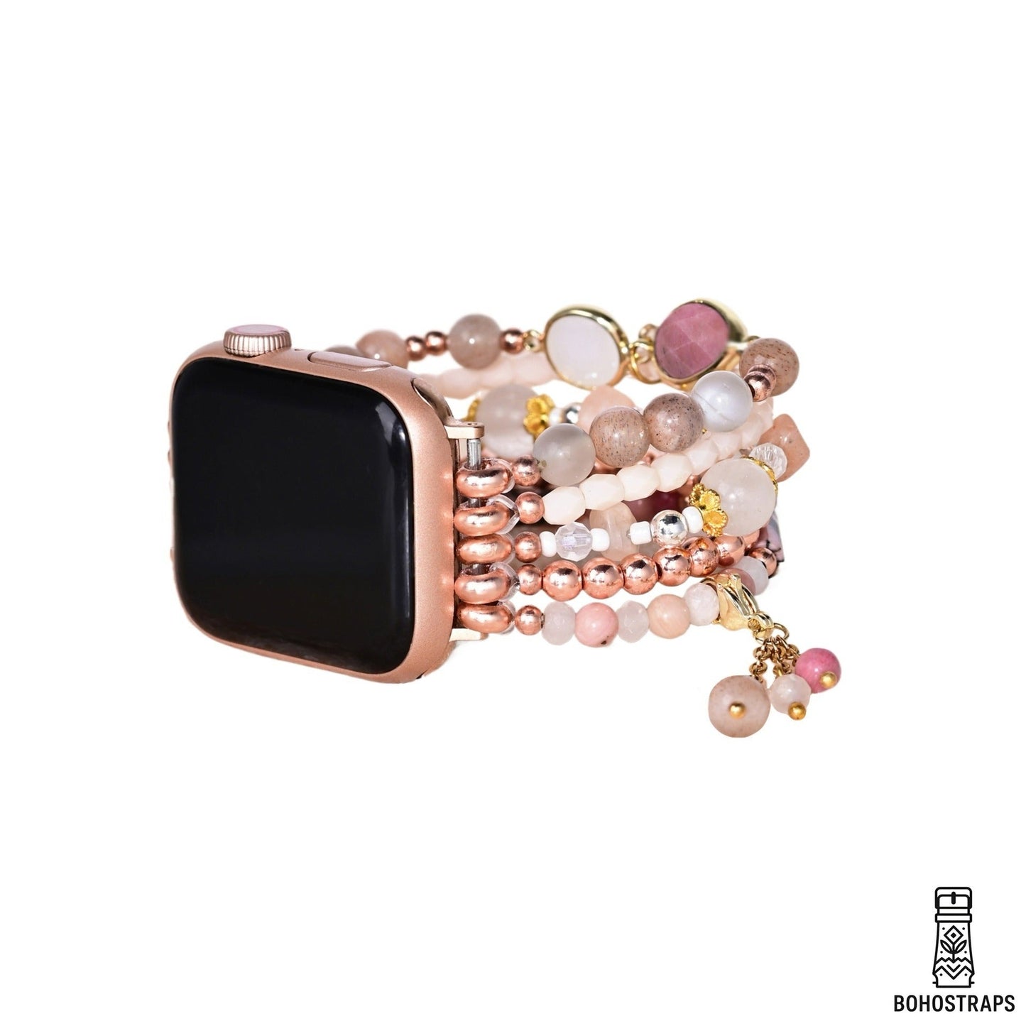 Blush Rhodochrosite Apple Watch Strap