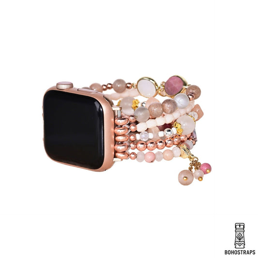 Blush Rhodochrosite Apple Watch Strap