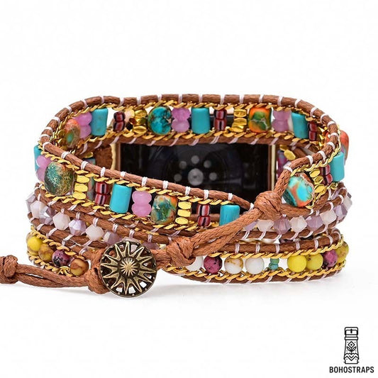 Ethnic Jasper Apple Watch Strap
