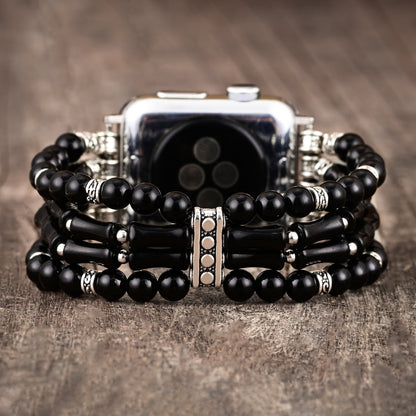 Moonlight Agate Stretch Apple Watch Strap
