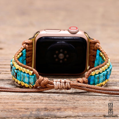 Bold Turquoise Apple Watch Strap