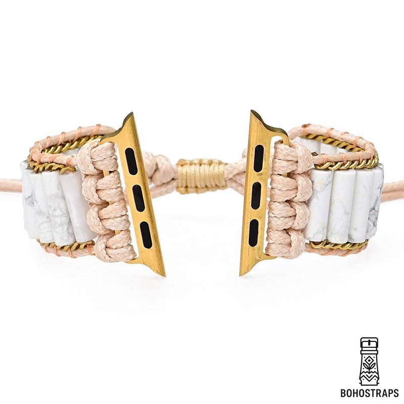 Heavenly Howlite Apple Watch Strap