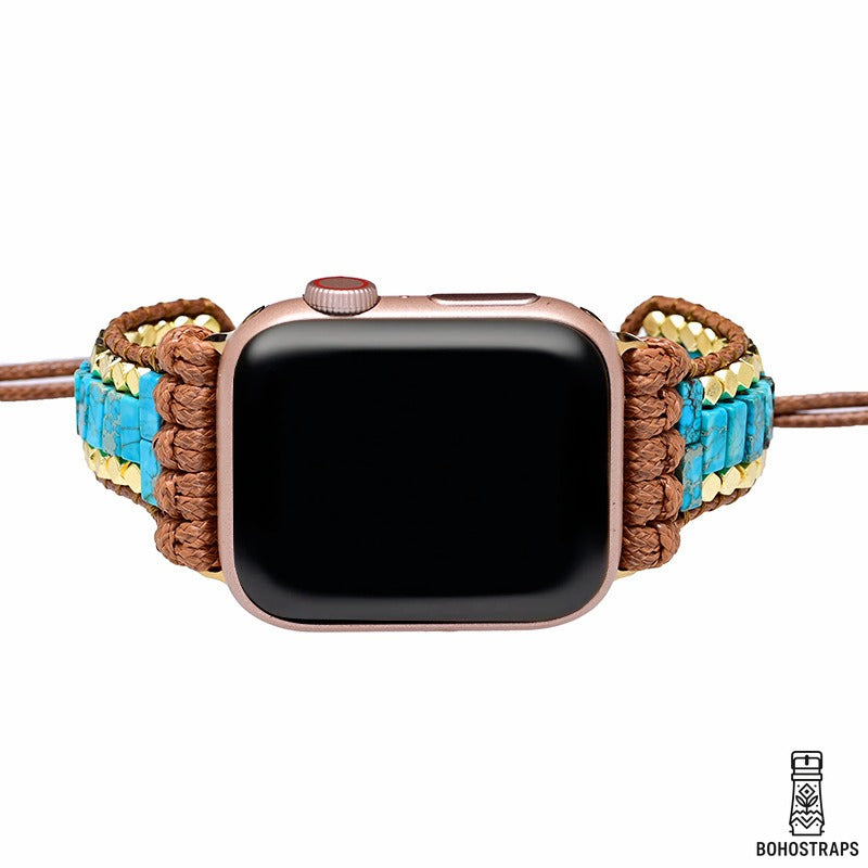 Bold Turquoise Apple Watch Strap