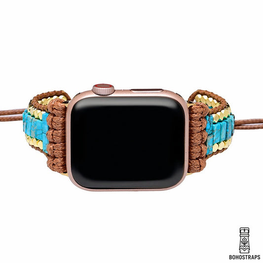 Bold Turquoise Apple Watch Strap