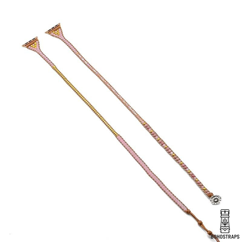 Golden Rose Quartz Apple Watch Strap