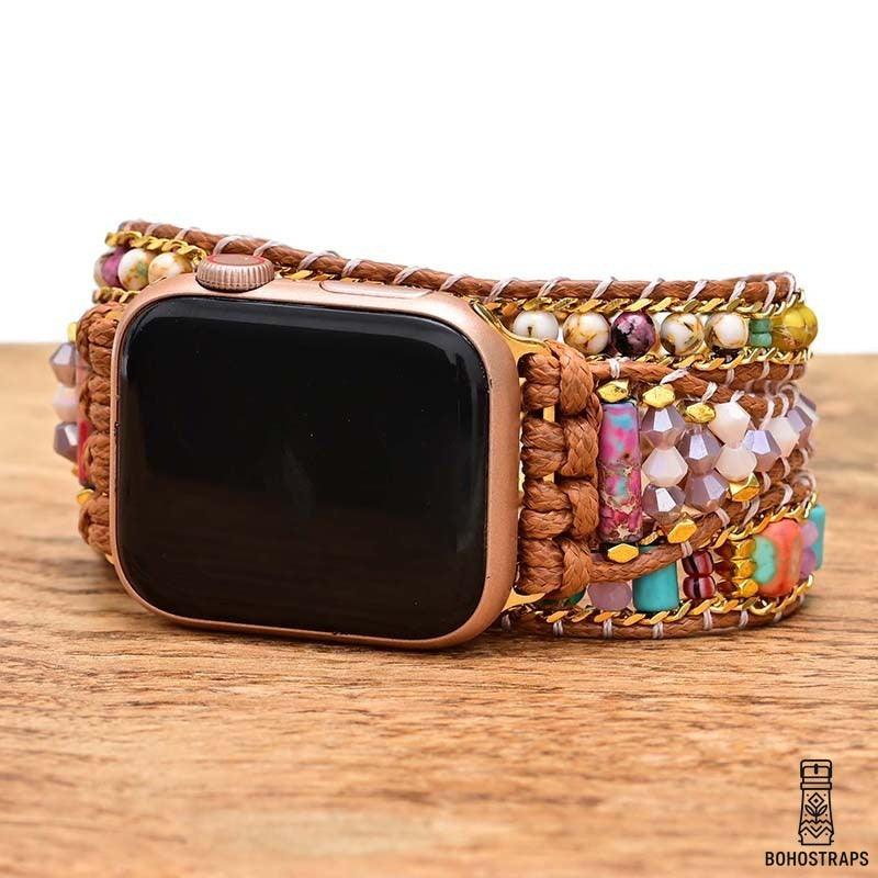 Ethnic Jasper Apple Watch Strap