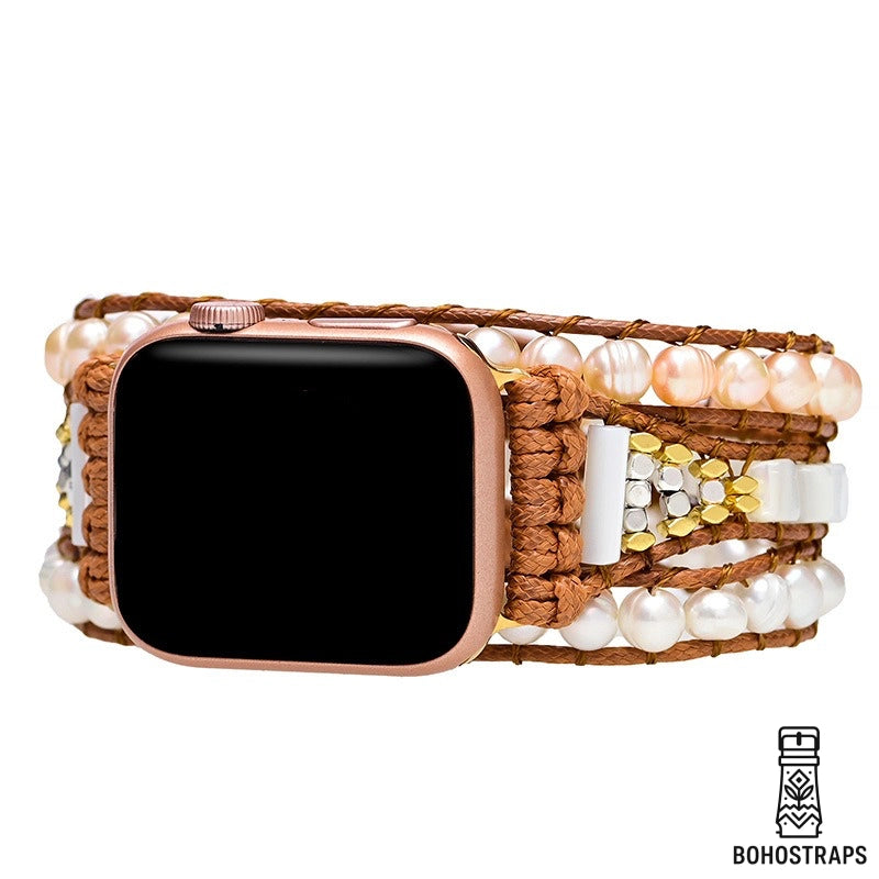 Graceful Freshwater Pearl Apple Watch Strap