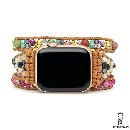 Healing Amethyst Protection Apple Watch Strap