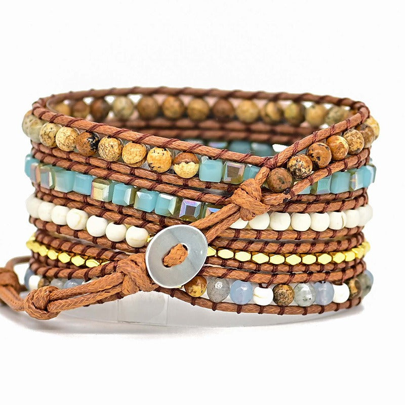 Blue Earth Jasper Apple Watch Strap
