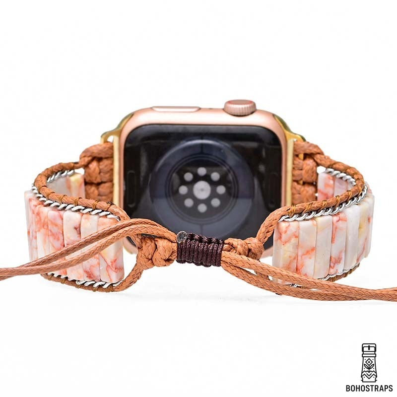 Delicate Imperial Jasper Apple Watch Strap