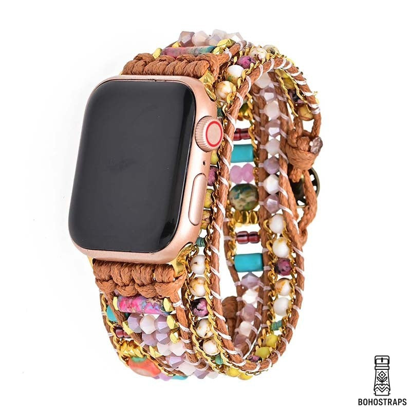 Ethnic Jasper Apple Watch Strap