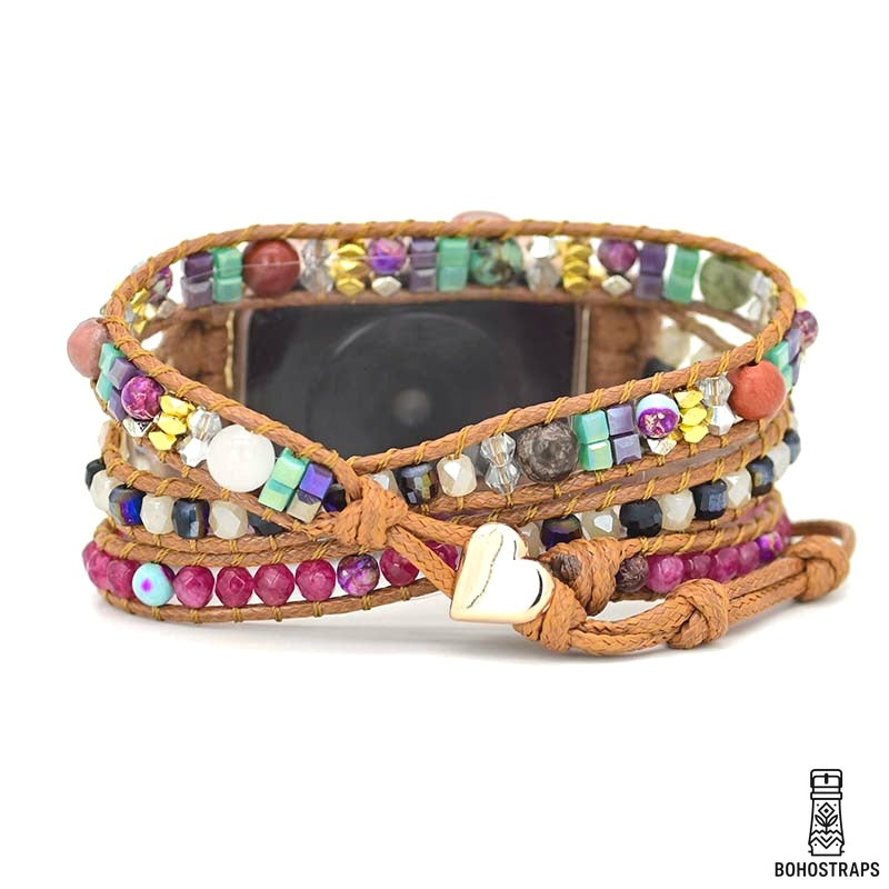 Healing Amethyst Protection Apple Watch Strap