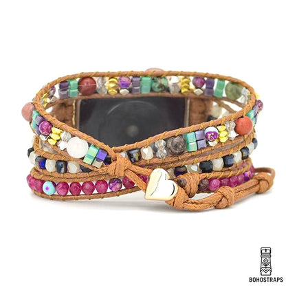 Healing Amethyst Protection Apple Watch Strap