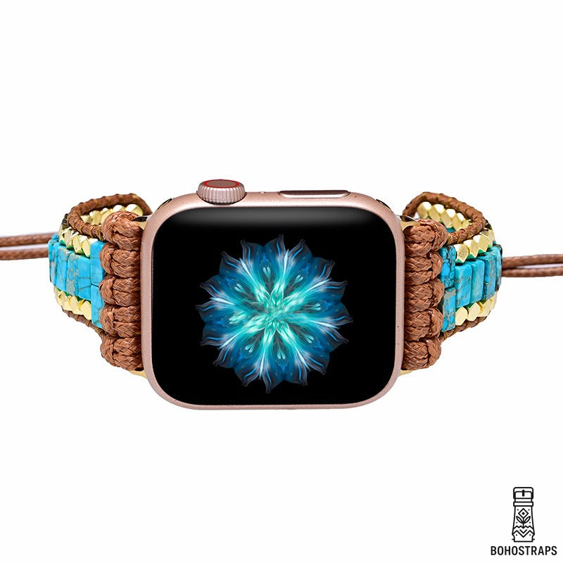 Bold Turquoise Apple Watch Strap