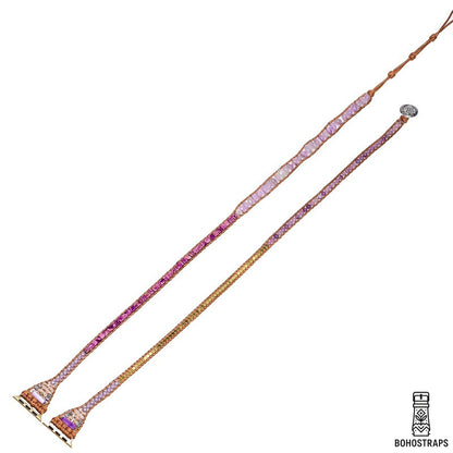 Amethyst & Purple Jade Radiance Apple Watch Strap