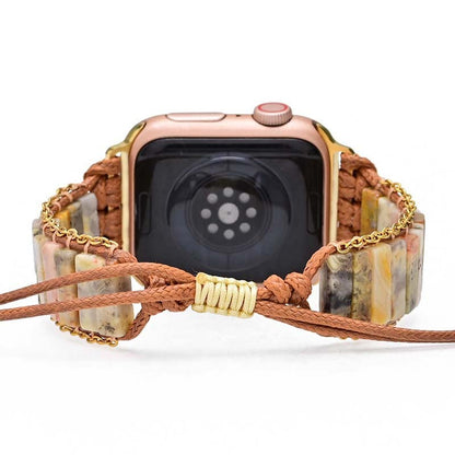 Delicate Picasso Jasper Apple Watch Strap