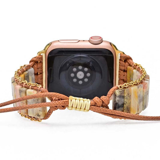 Delicate Picasso Jasper Apple Watch Strap