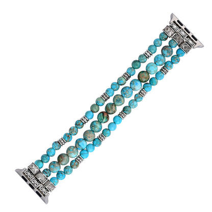 Turquoise Stretch Apple Watch Strap