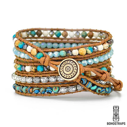 Twisted Ocean Jasper Apple Watch Strap