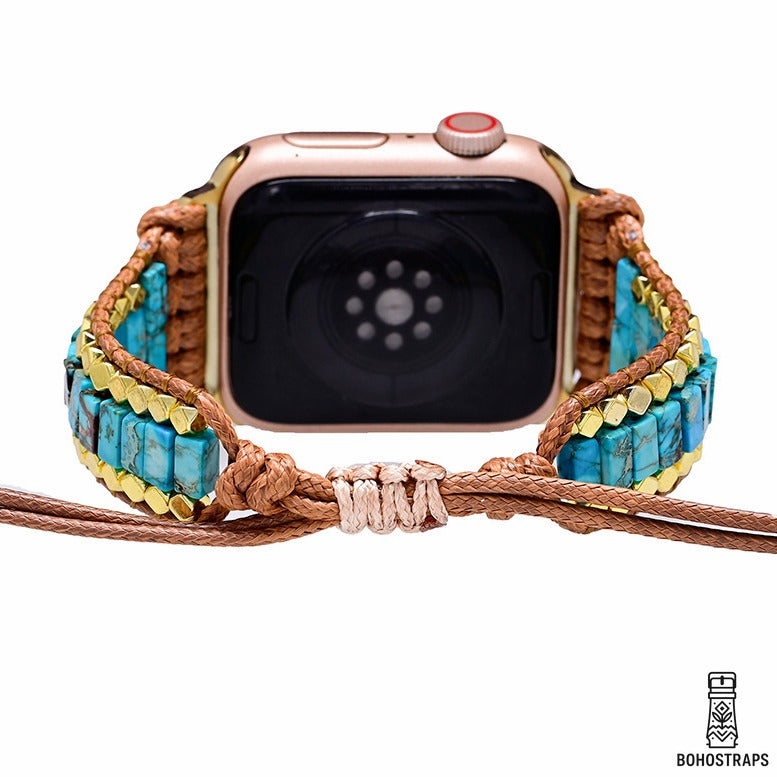Bold Turquoise Apple Watch Strap