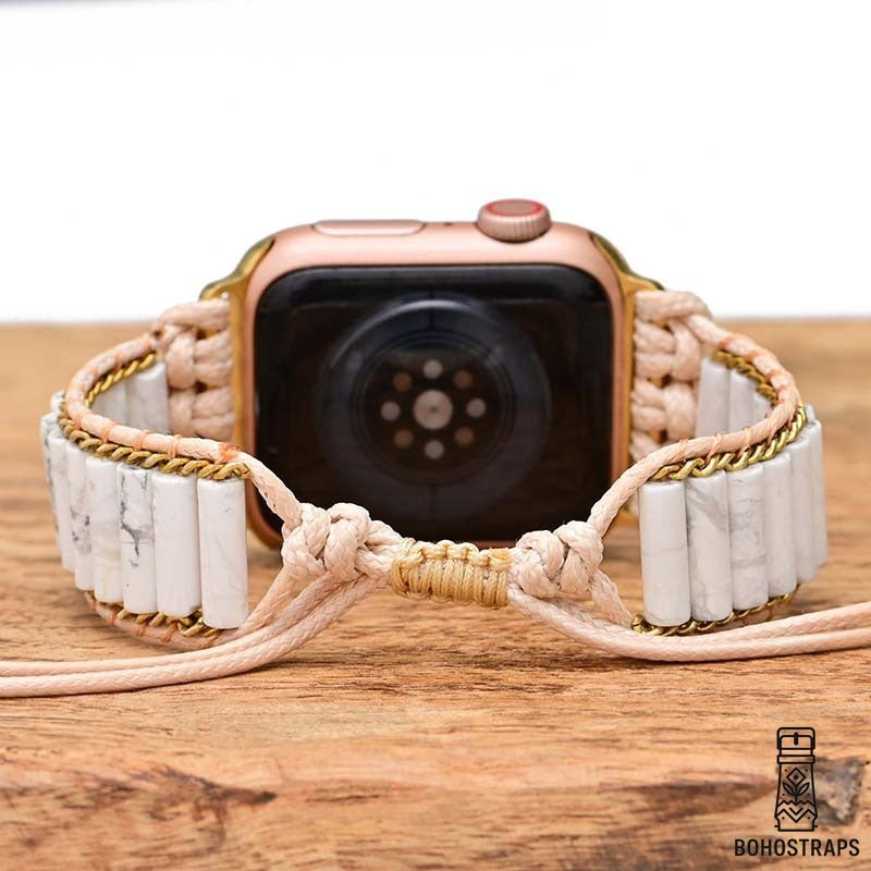 Heavenly Howlite Apple Watch Strap