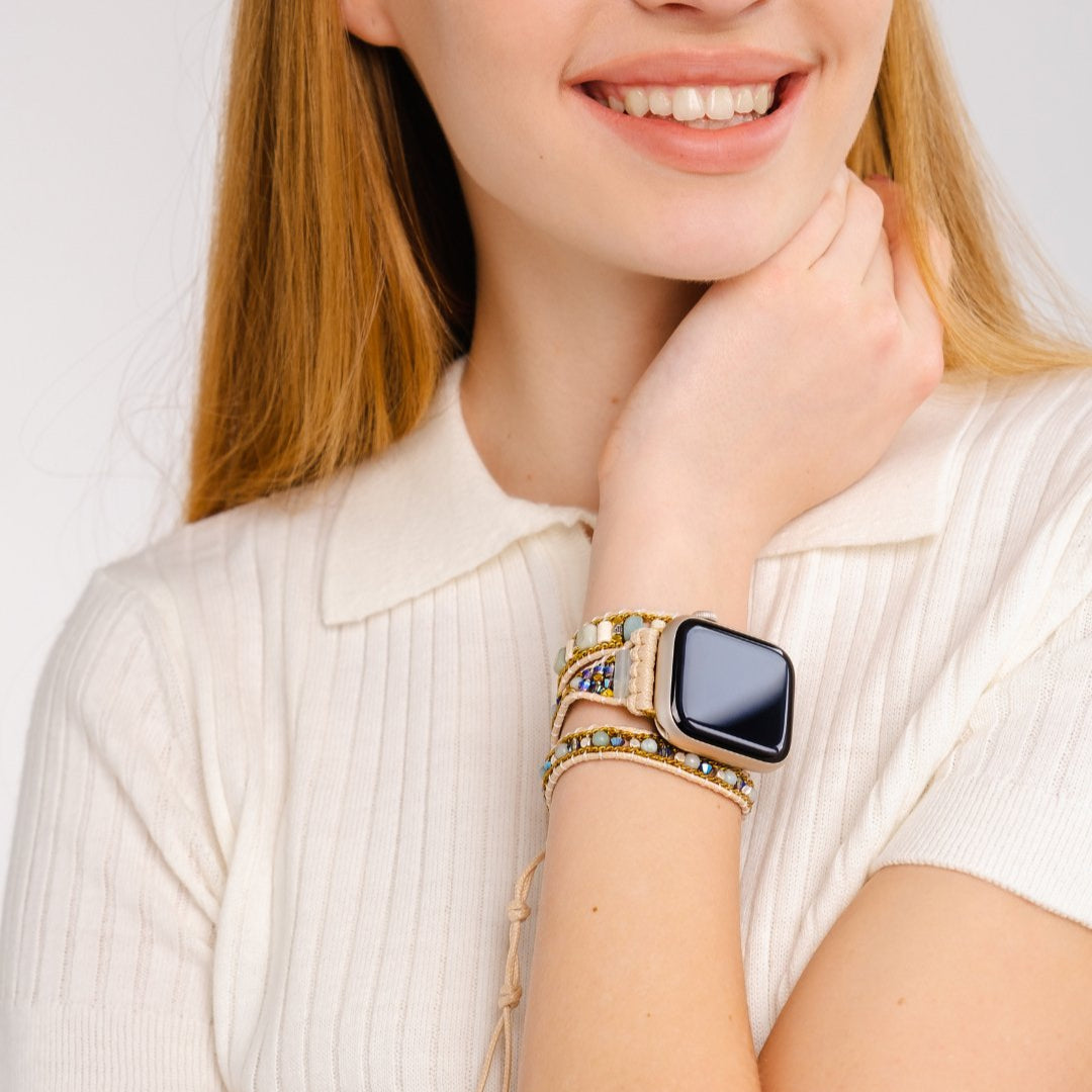 Lucid Amazonite Apple Watch Strap - Cape Diablo